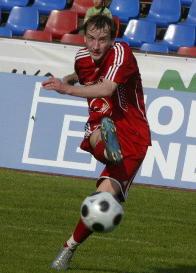 Lietuviams įvartį pelnė Vitalijus Kavaliauskas.