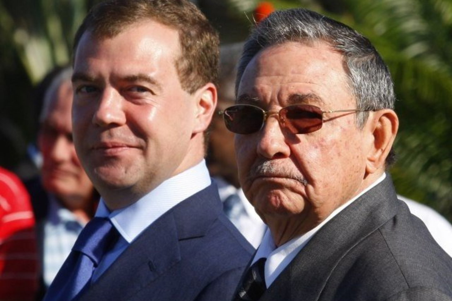 D.Medvedevas ir naujasis Kubos prezidentas R.Castro.