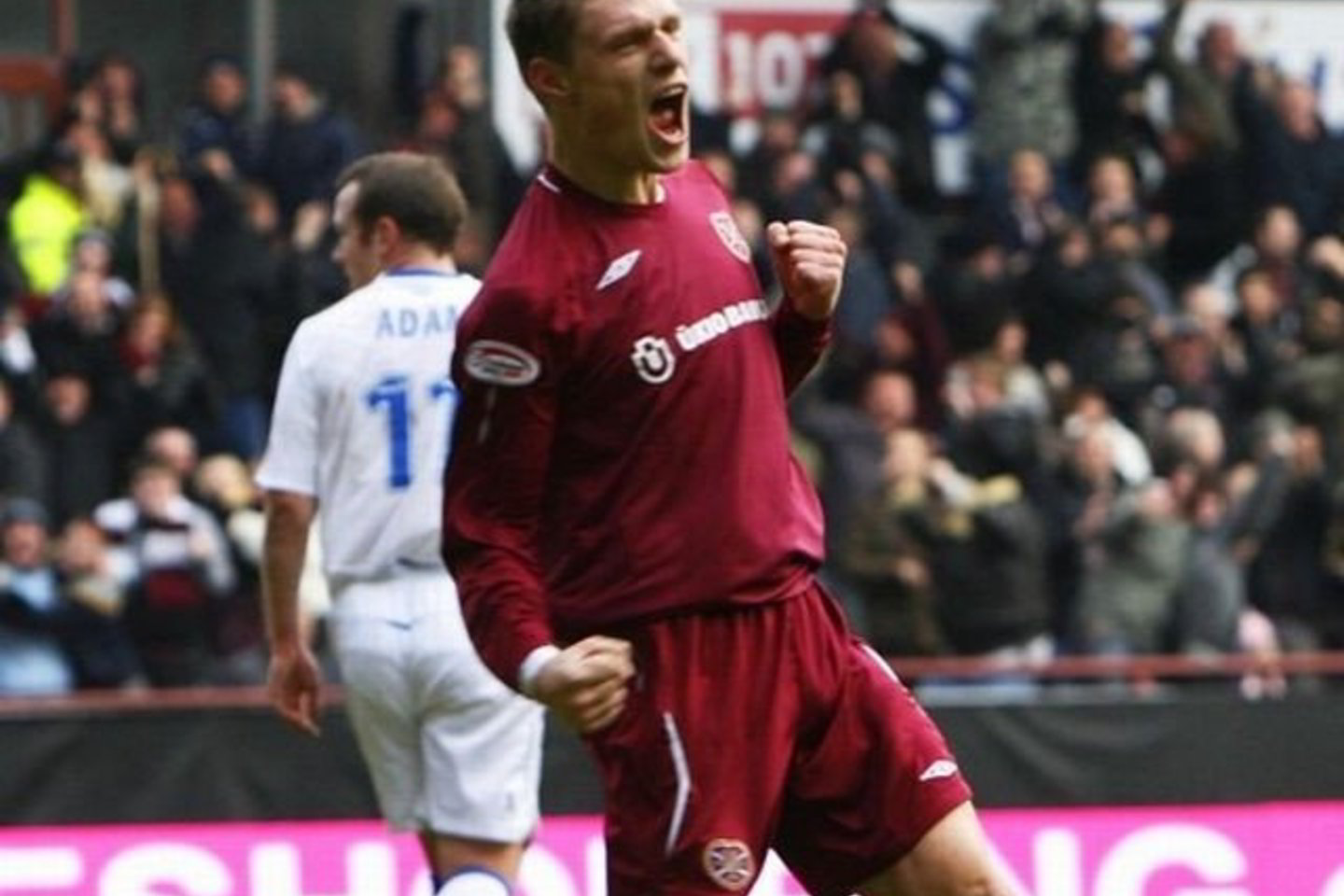 M.Žaliukas džiaugaisi įvarčiu į "Rangers" vartus.