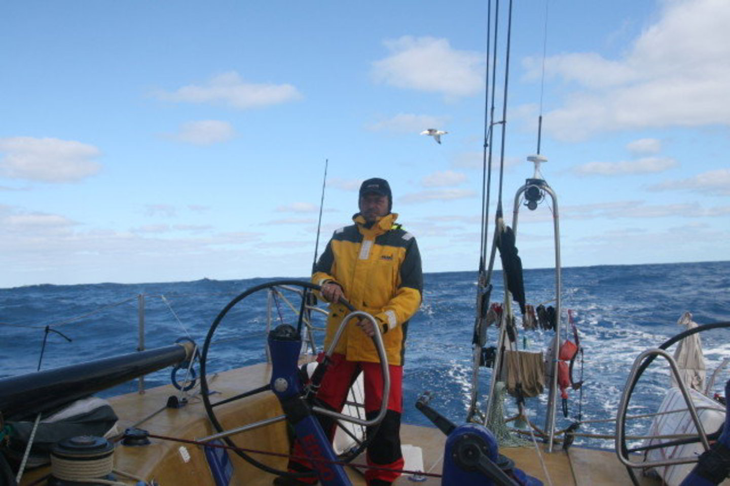 T.Rymonis veda „Ambersail“ jachtą Adelaidės link.