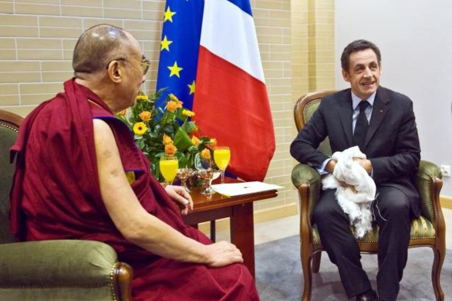 Kinijai nepatiko N.Sarkozy ir Tibeto vadovo susitikimas.