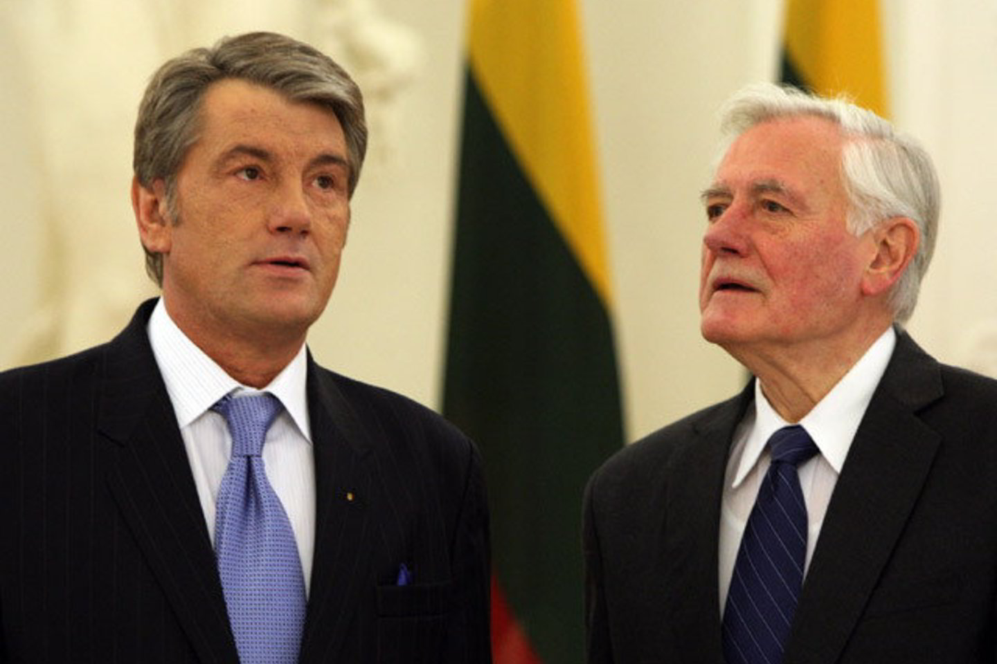 V.Juščenka (kairėje) ir V.Adamkus Vilniuje aptarė Ukrainos europinės ir euroatlantinės integracijos perspektyvas.