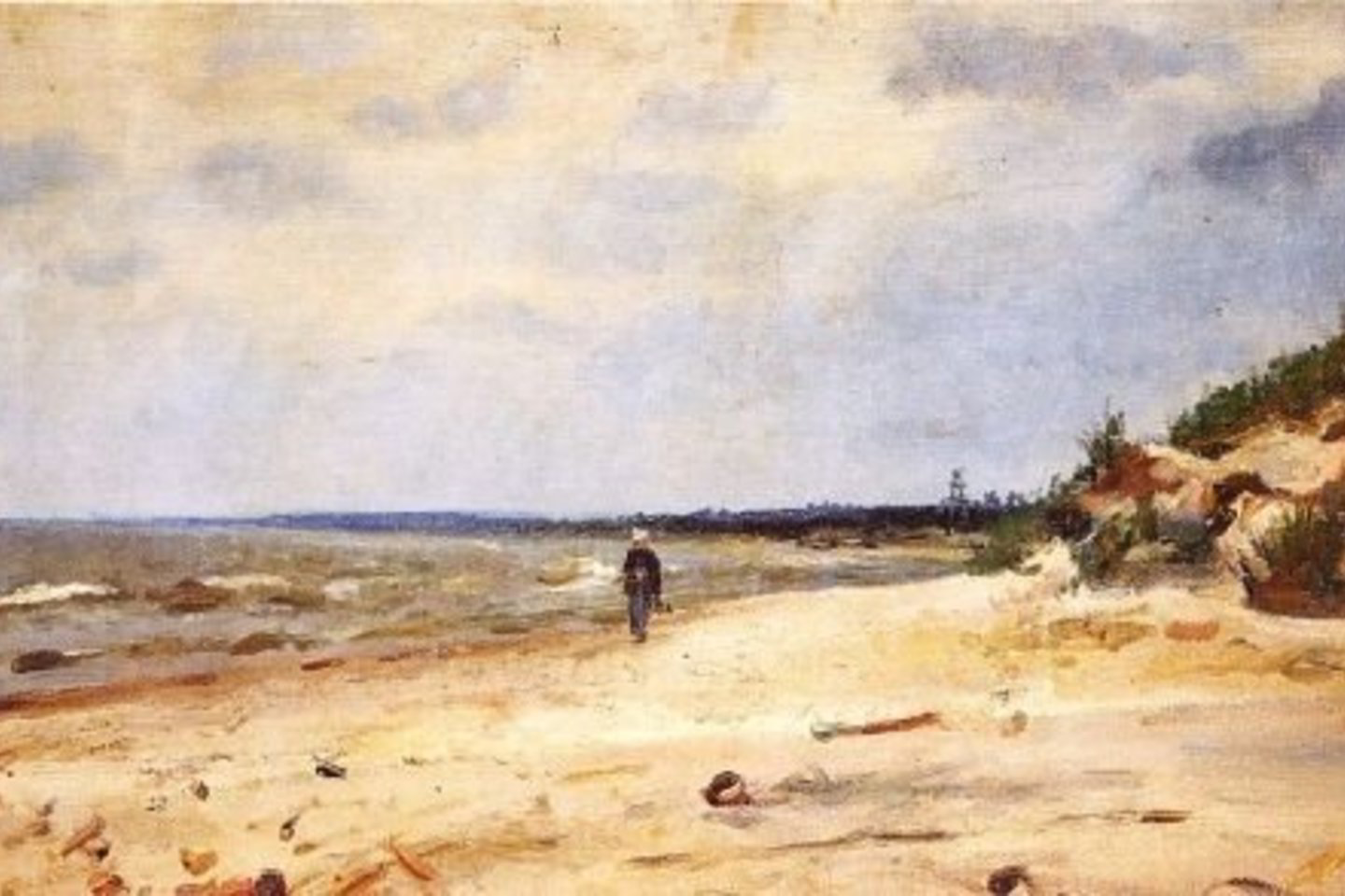 Palanga - pajūris. 1952
