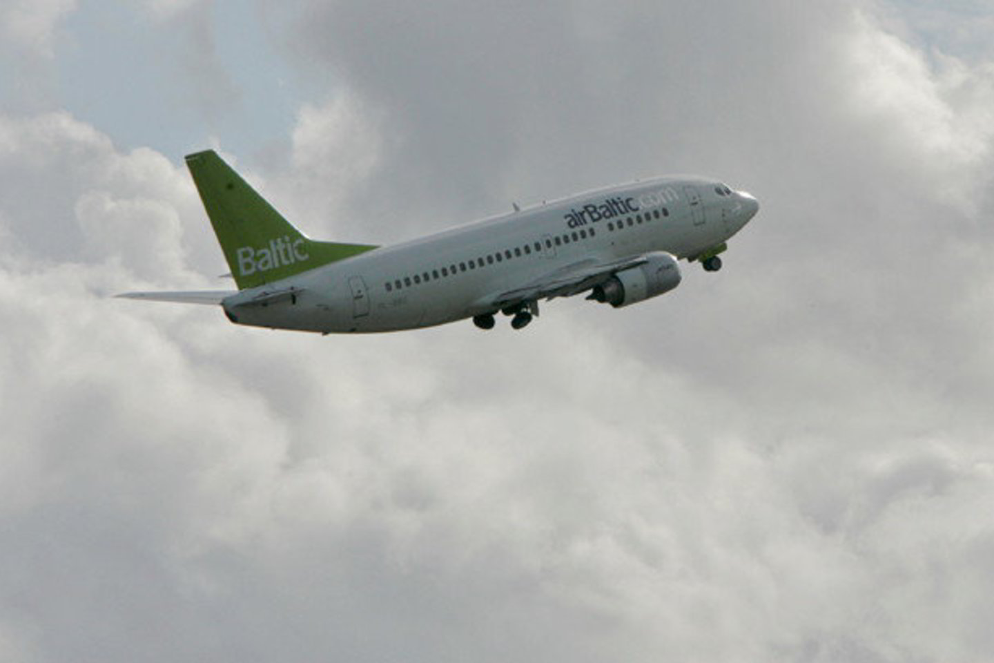Iš viso 2008 m. „airBaltic“ paslaugomis Lietuvoje naudojosi 614,4 tūkst. žmonių.