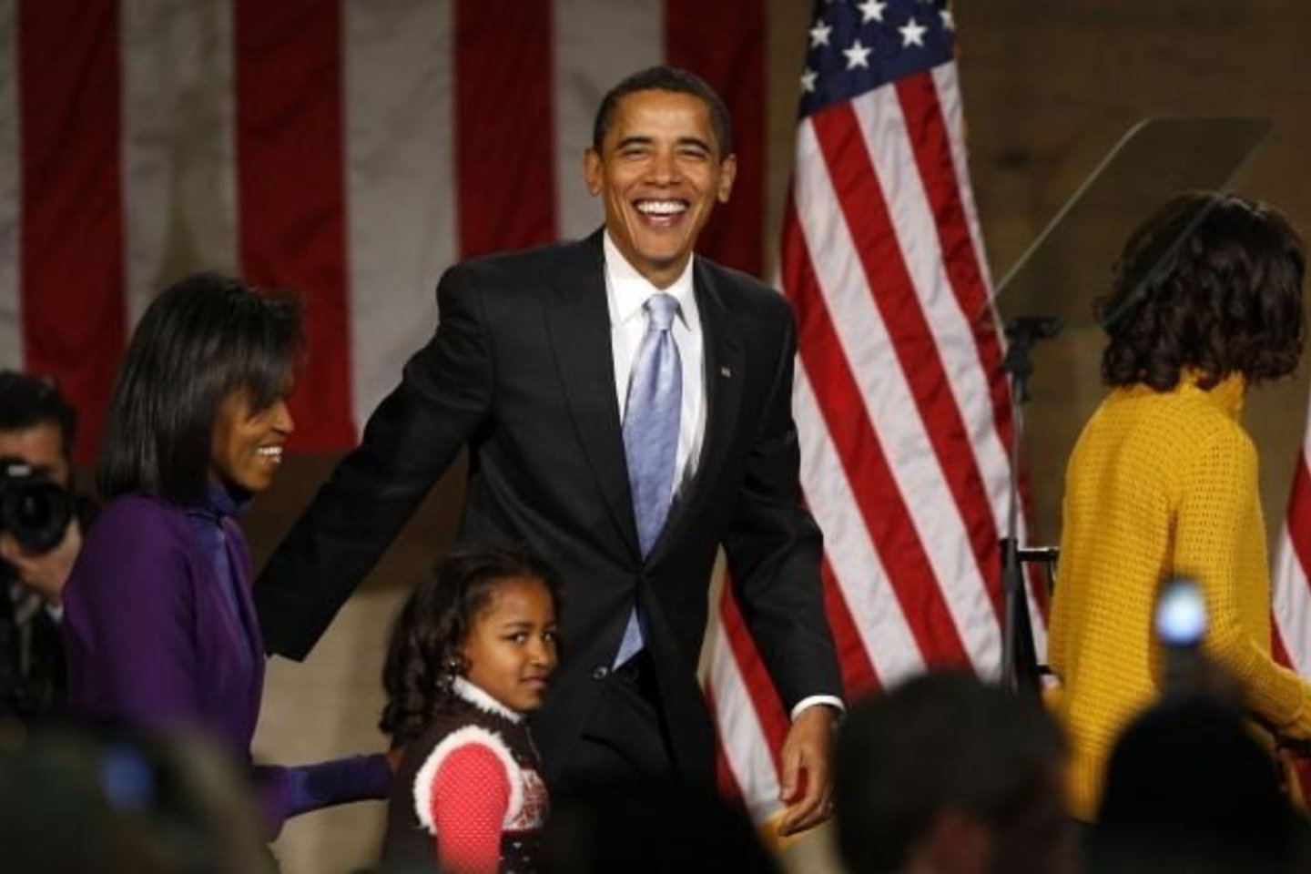 B.Obama į Vašingtoną keliauja su šeima.