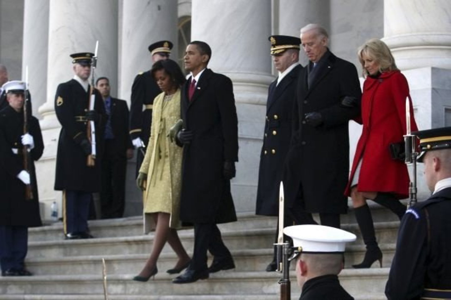 Ne viskas per B.Obamos inauguracijos ceremoniją buvo tikra.