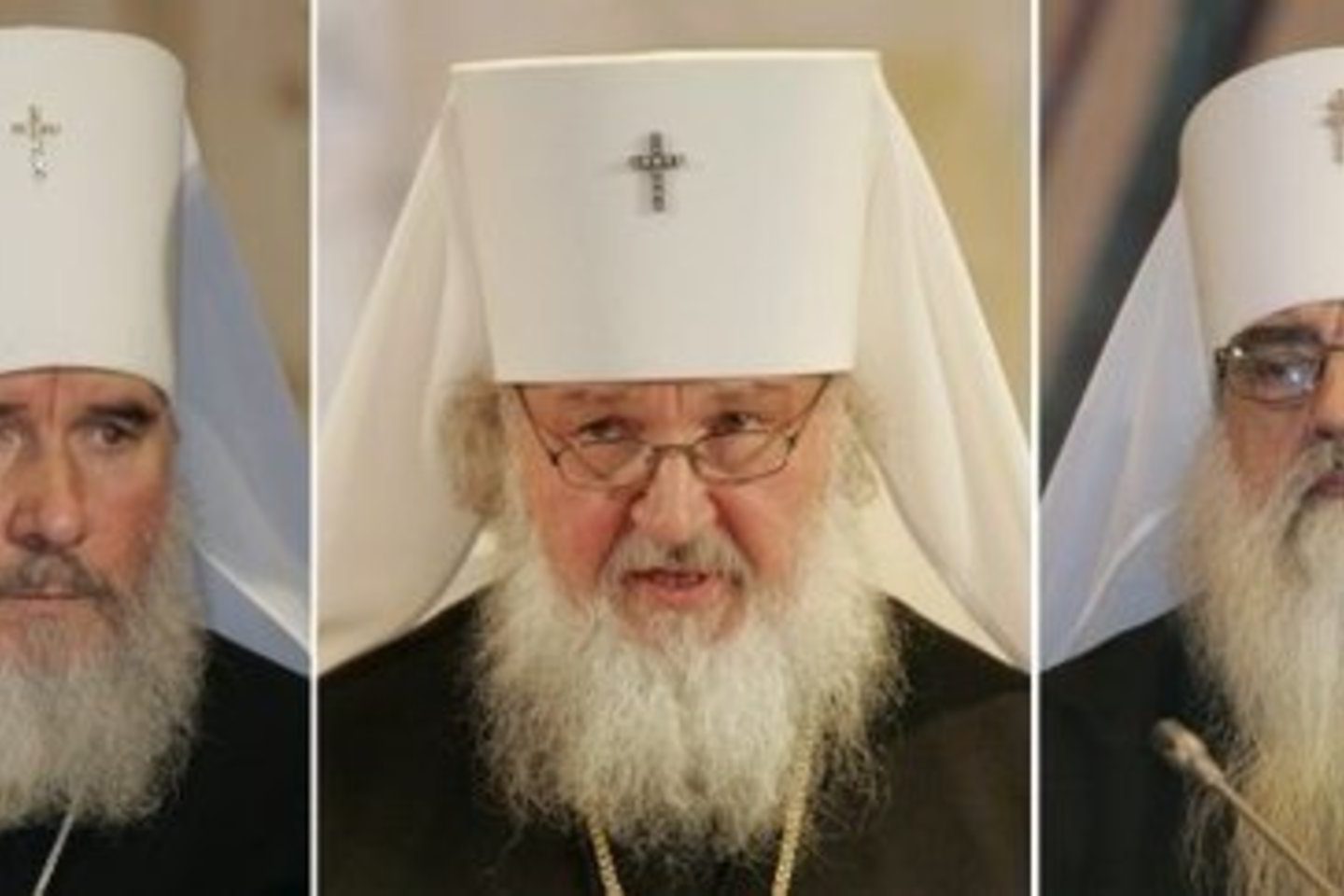 Į patriarcho vietą pretenduoja trys dvasininkai: Klimentas, Kirilas ir Filaretas.