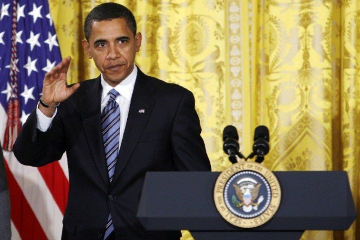 B.Obama nutraukė kritikos bangą, kurią sukėlė G.W.Bushas.