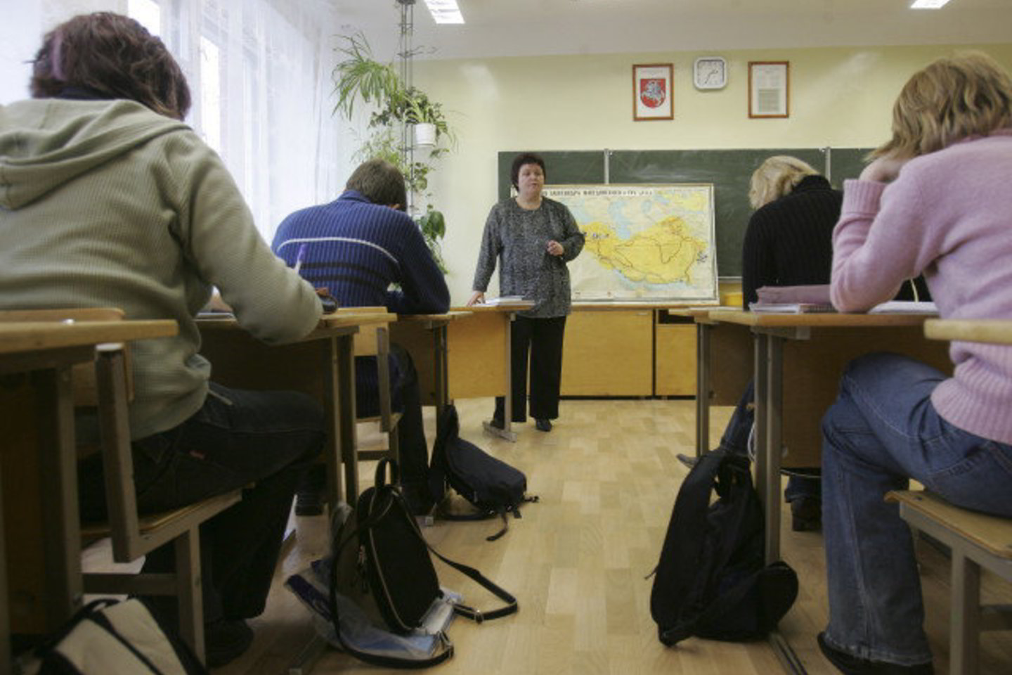 Visagine keturios rusiškos mokyklos bus reorganizuotos į vieną.