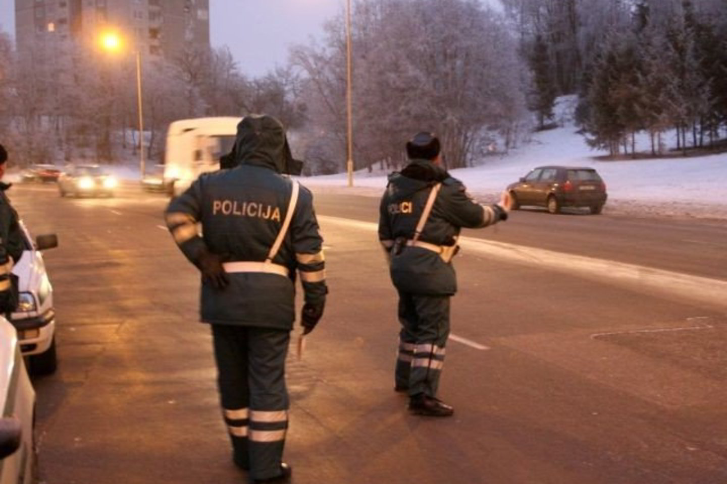 Policija ketvirtadienio vakarą užfiksavo girto kauniečio avariją.