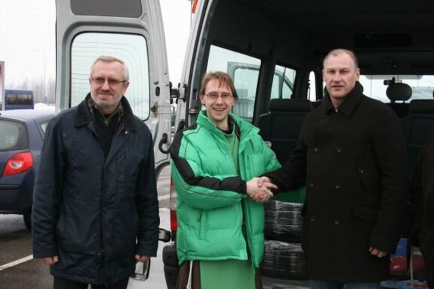Kauno „Rotary“ klubo dovana - mikroautobusas „Opel Movano“.