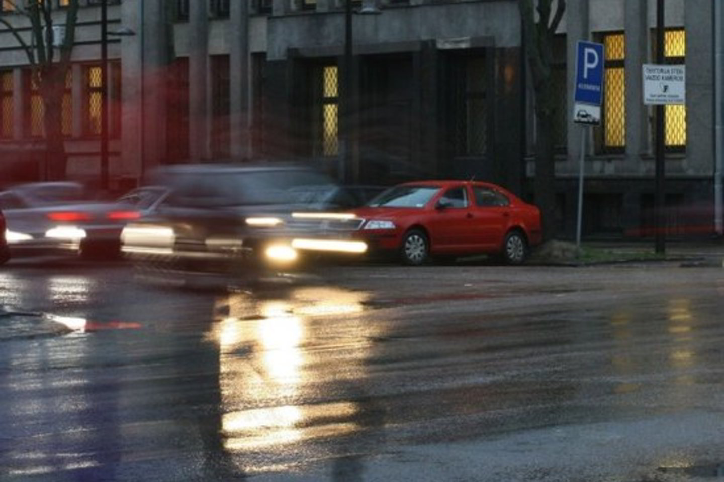 Miestuose eismo sąlygos buvo neblogos.