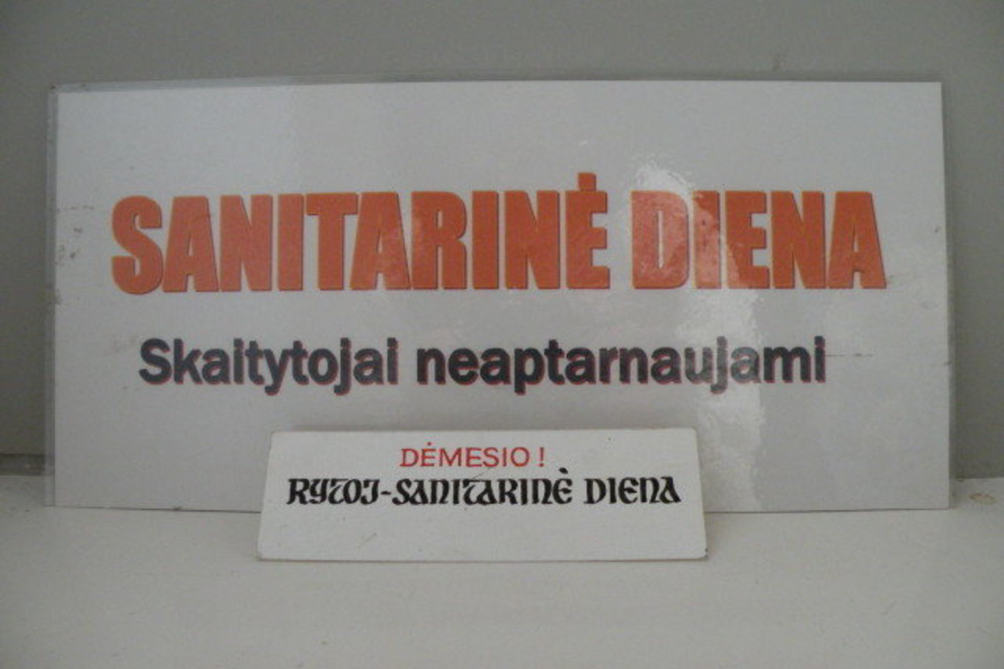 Sanitarinė diena Lietuvoje egzistuoja nuo sovietmečio.
