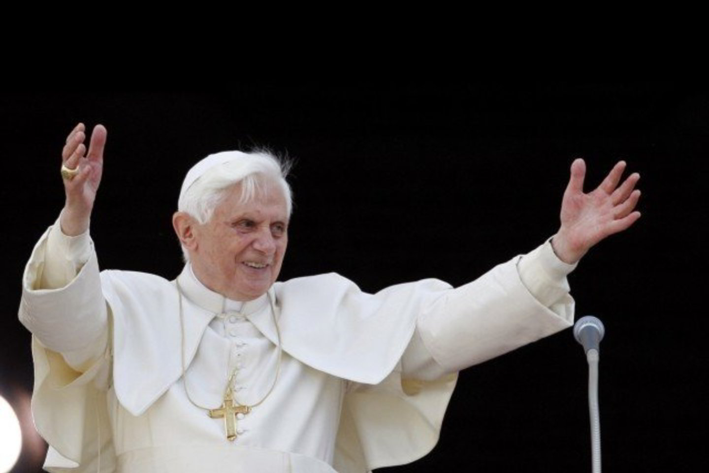 Benediktas XVI yra vienišas. Tačiau ne dėl to, kad kažkokia partija regztų sąmokslą.