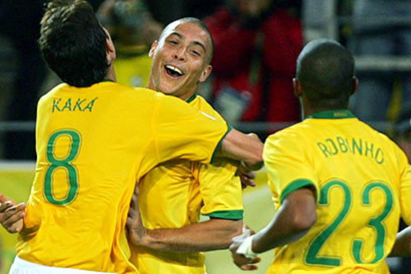 Brazilijos futbolo legendos Pele nuomone, Ronaldo (centre) ir Robinho, priešingai nei Kaka (kairėje), tapo antiherojais.