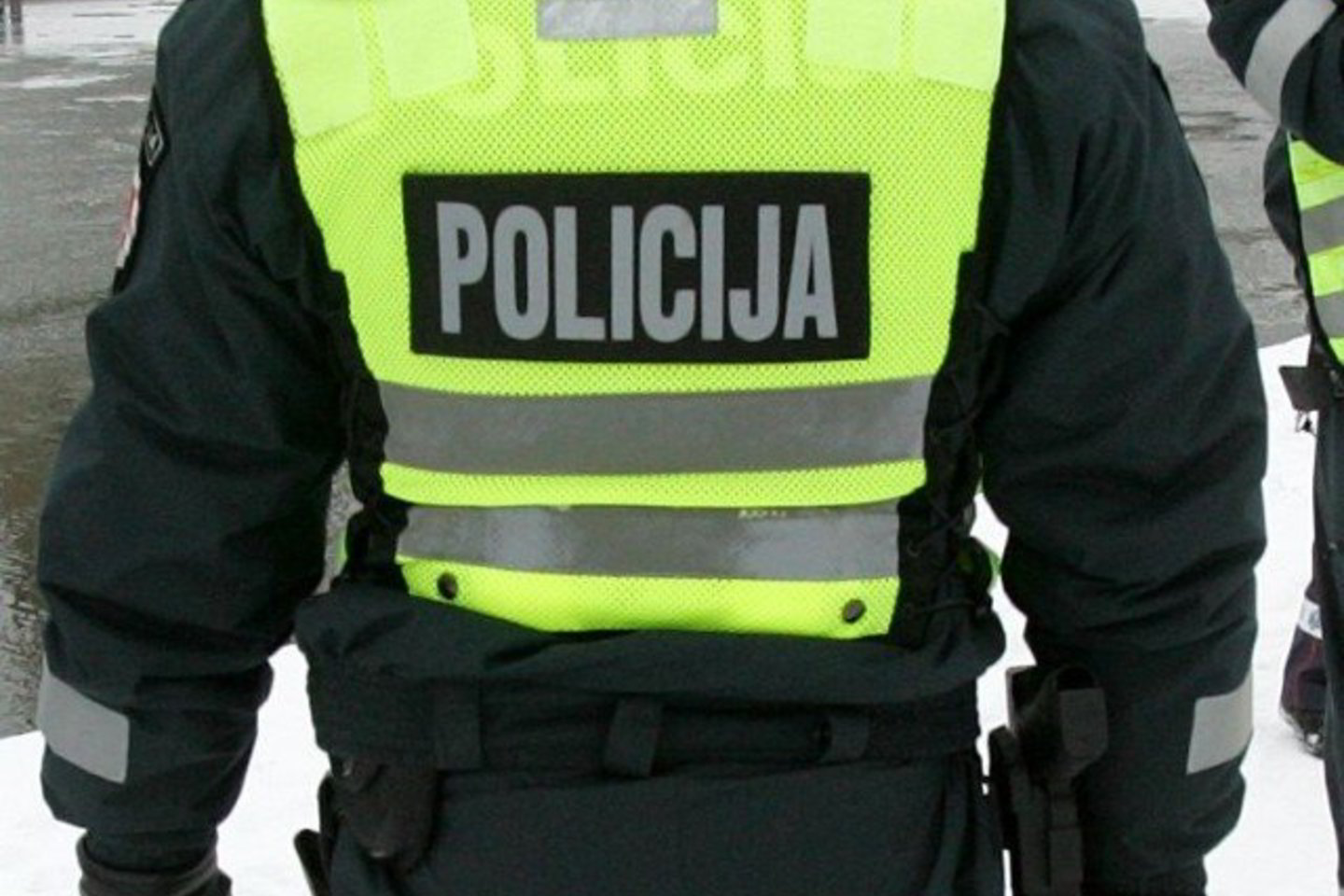 Policija sulaikė įtariamąjį.
