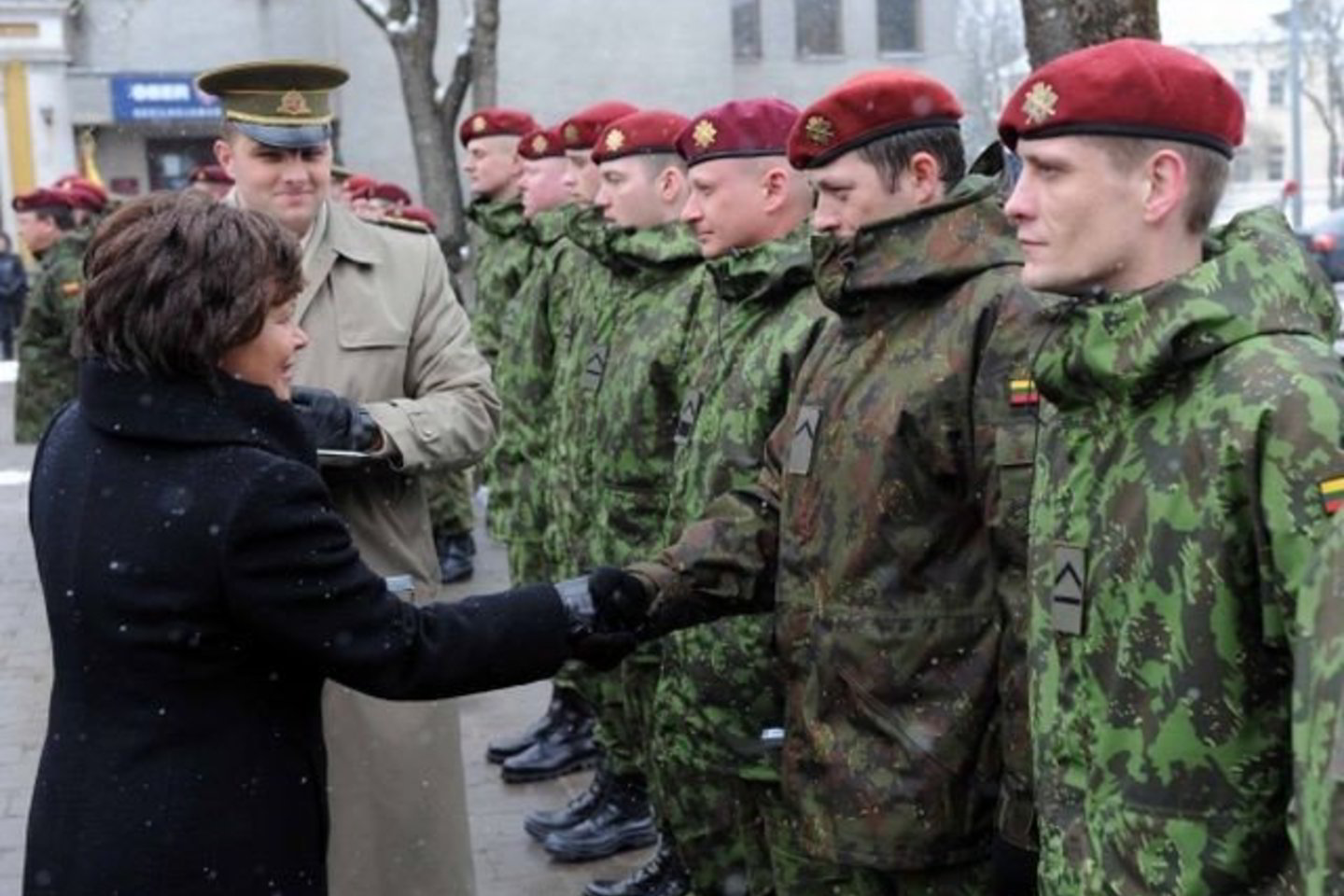 Ministrė į Kosovą išlydėjo paskutinį lietuvių būrį.
