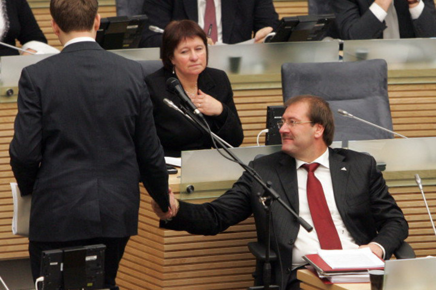 Darbo partijos pirmininkas V.Uspaskichas derėsis su Naująja Sąjunga dėl susijungimo.