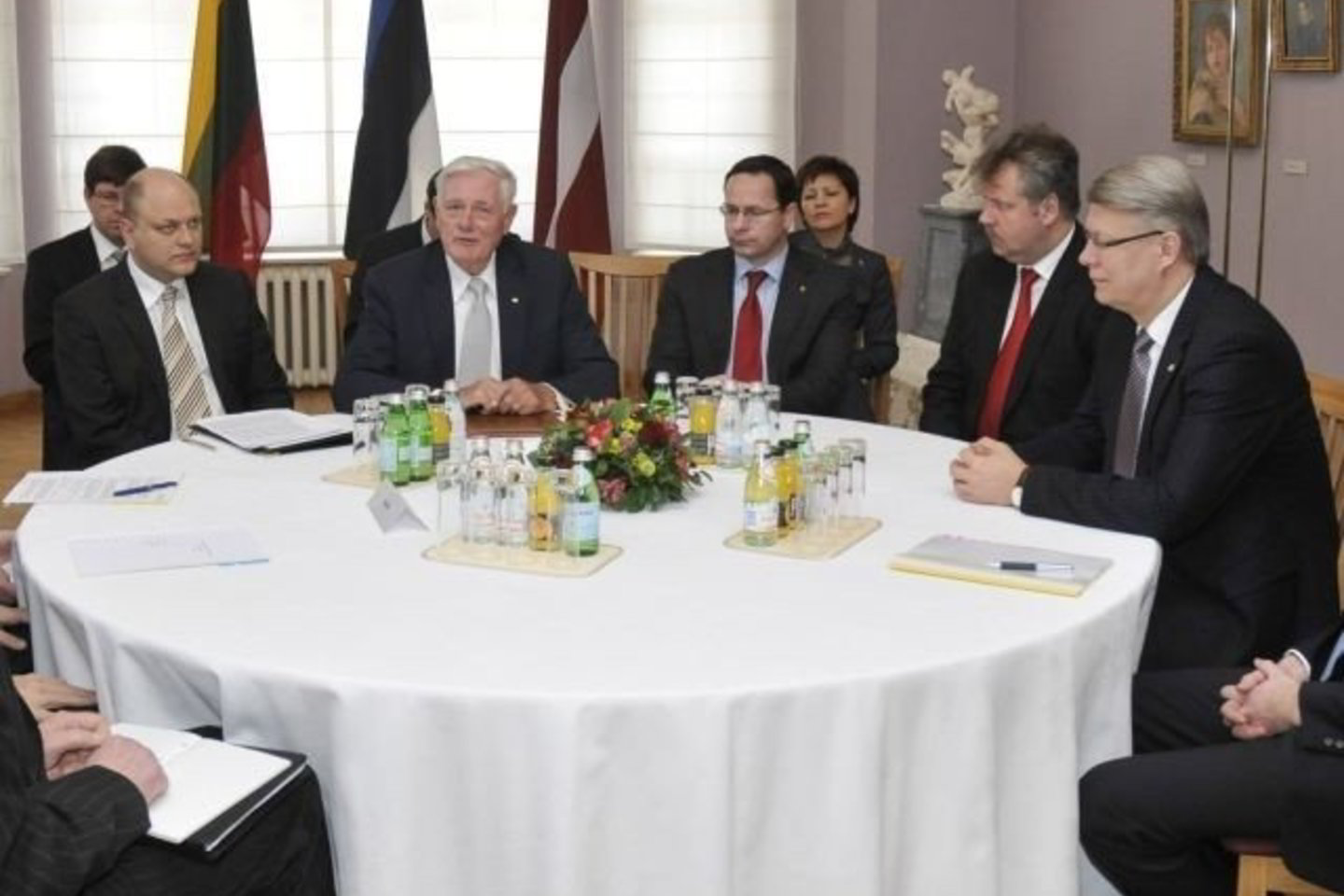 Susitikme aptariami ir Baltijos šalių energetinio saugumo klausimai.
