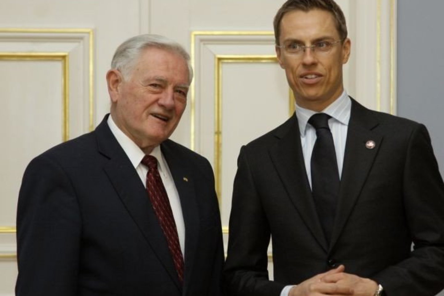V.Adamkus su A.Stubbu aptarė bendros užsienio politikos klausimus.