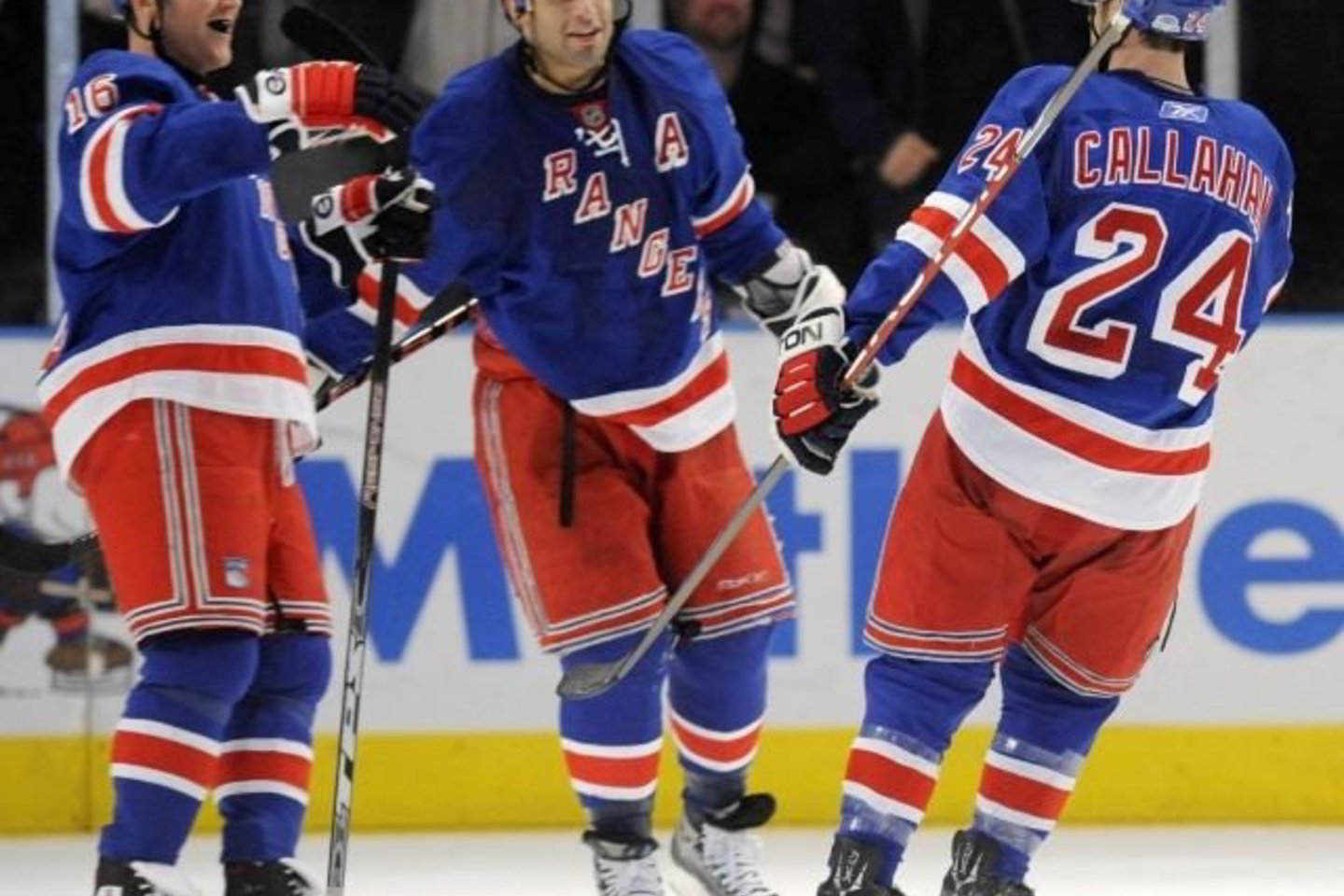 "Rangers" ledo ritulininkai nepasigailėjo "Devils" ekipos.