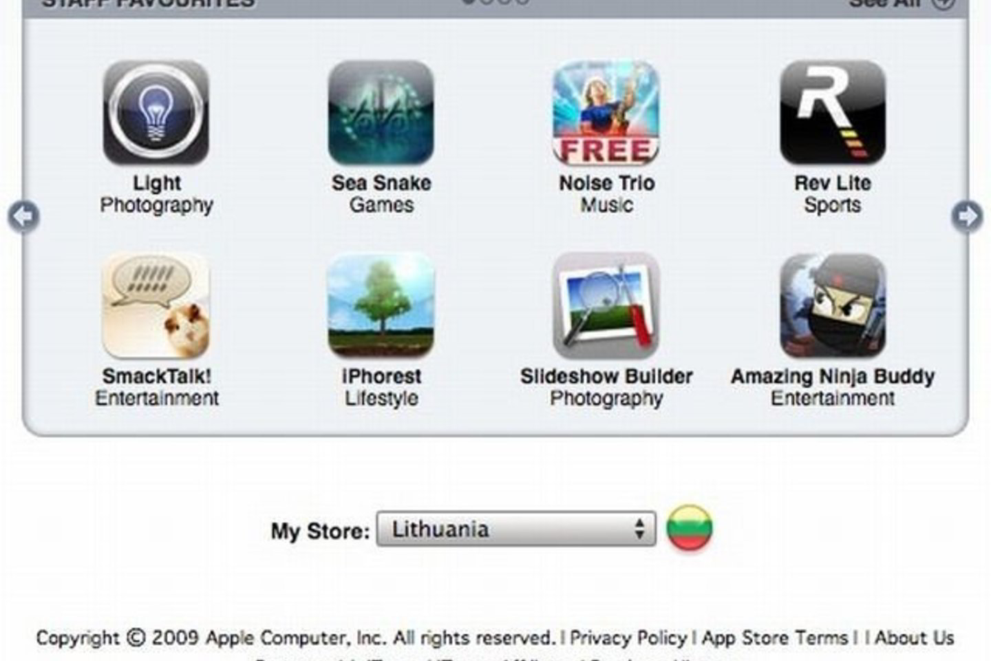 Norint lietuviškoje „iTunes App Store“ parduotuvėje pirkti programas, būtina turėti kreditinę kortelę.