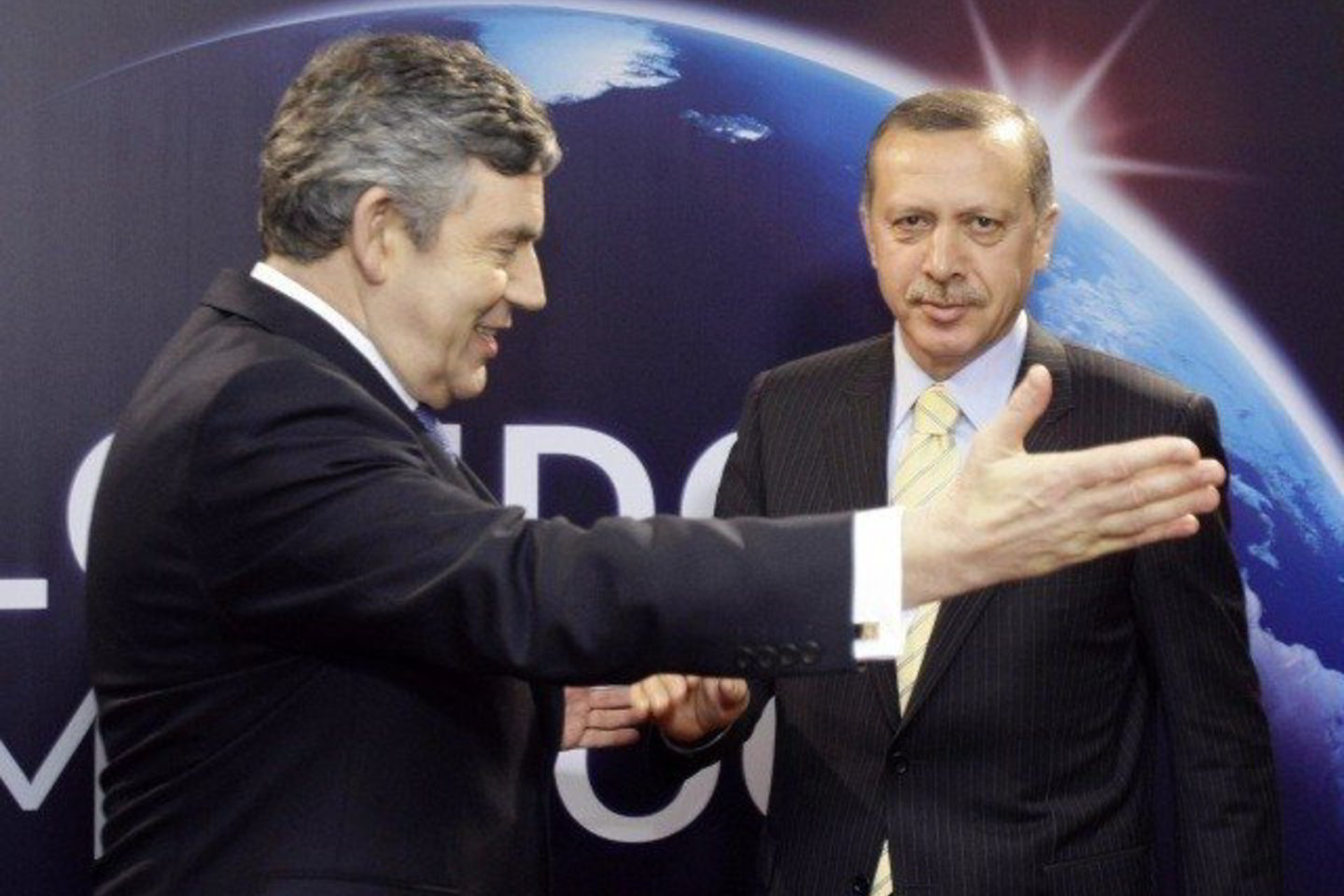 R.T.Erdoganas kalbėjo konferencijoje Londone, kurią tiesiogiai transliavo Turkijos televizija.