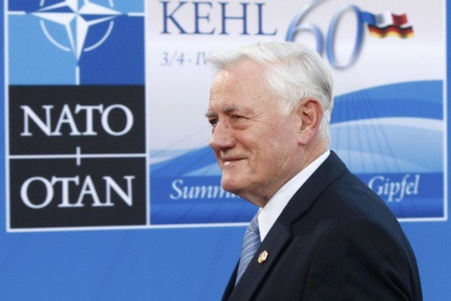 V.Adamkus buvo patenkintas NATO viršūnių susitikimu Strasbūre.