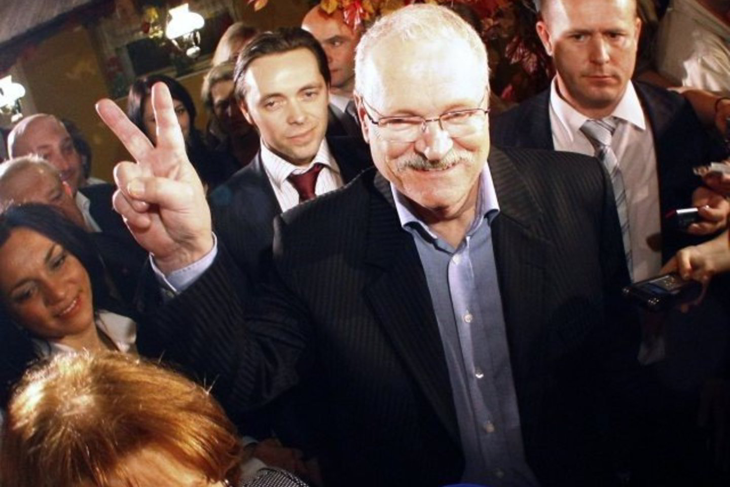 Po pergalės I.Gasparovičius pareiškė, kad Slovakijos piliečiai gerbia jį, o jis jų niekada nėra nuvylęs.