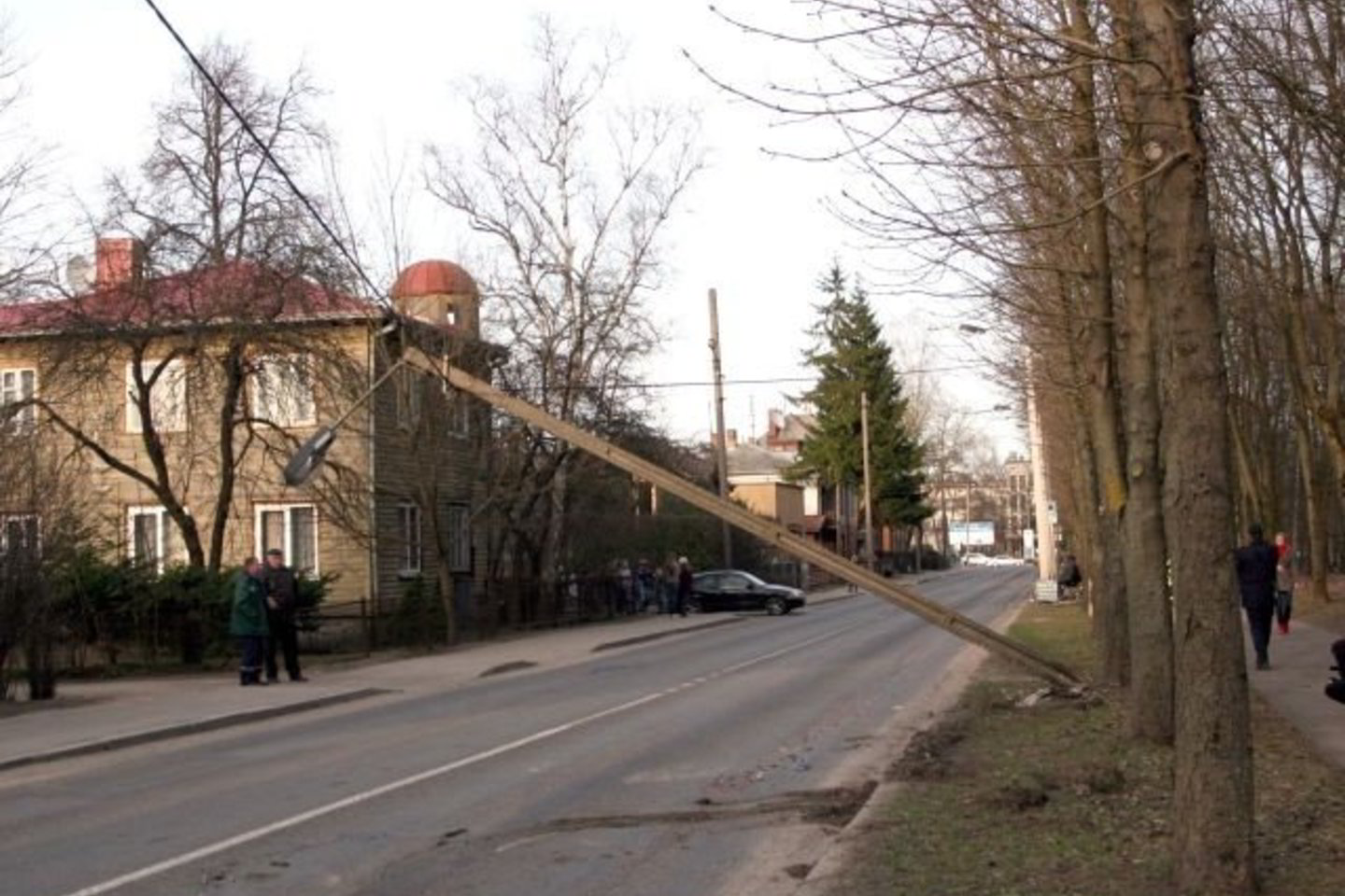 Avarija sutrikdė eismą.
