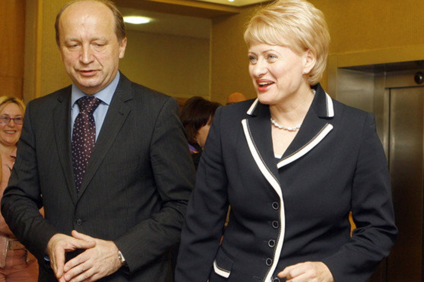 Konservatoriai deklaruoja paramą kandidatei D.Grybauskaitei.