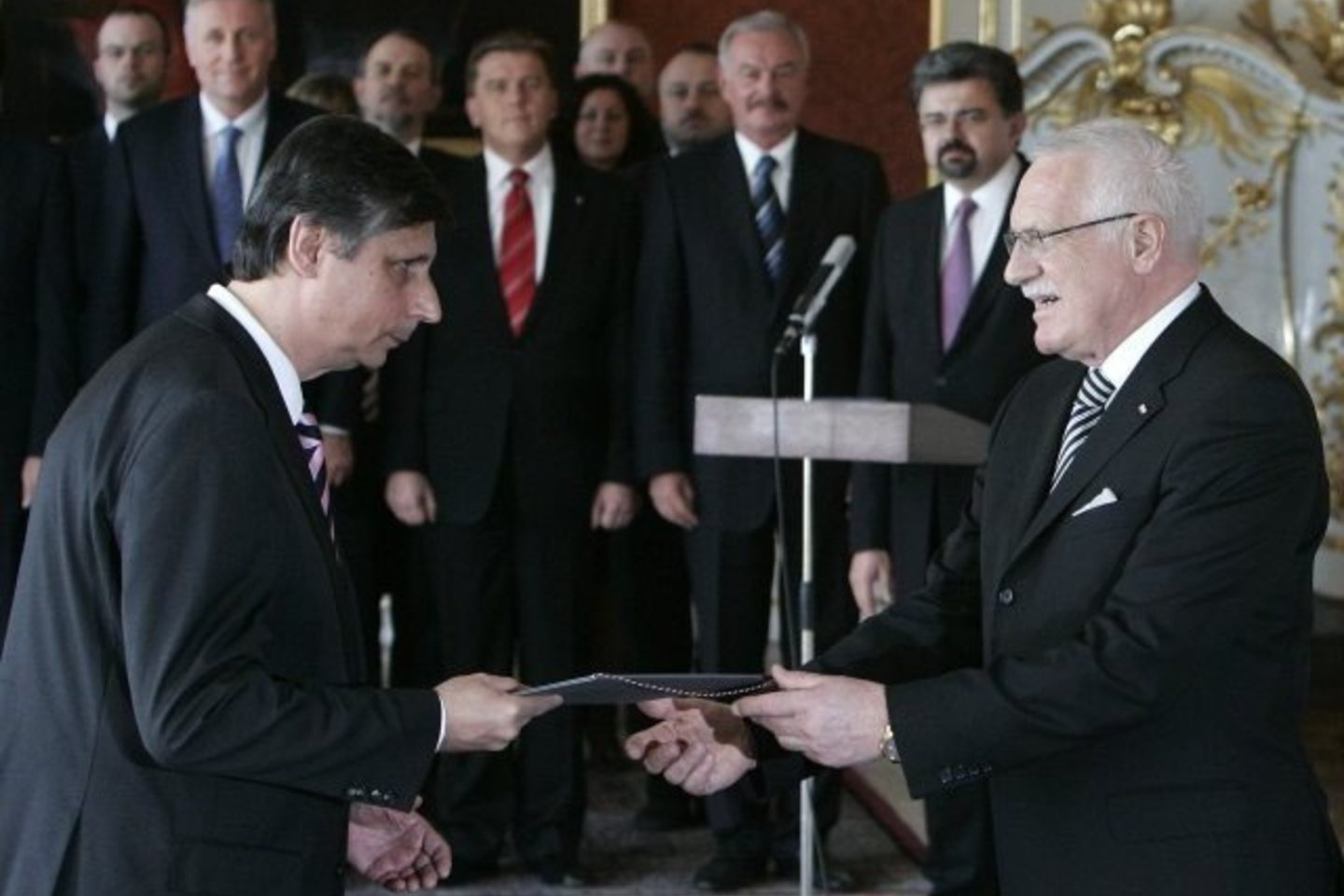 Naujajame darbe J.Fischeriui gali pagelbėti 30 metų trukusi pažintis su V.Klausu.