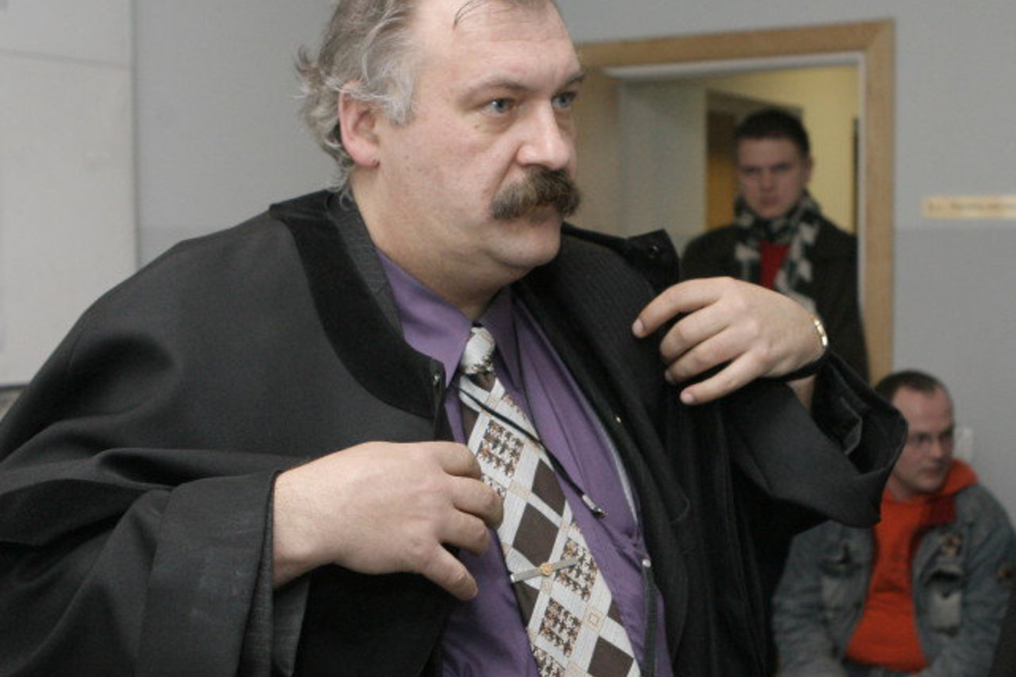 K.Michailovo advokatas Arūnas Marcinkevičius.