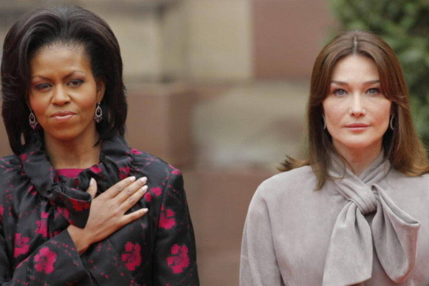 Išmintingoji Michelle ir gražioji Carla yra iš tiesų įdomios moterys.