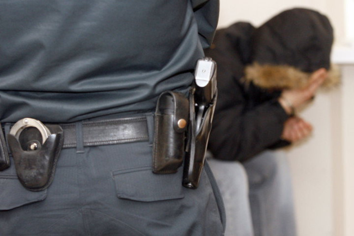 Neprisistačiusio geradario sulaikytas vagis buvo perduotas policijai.
