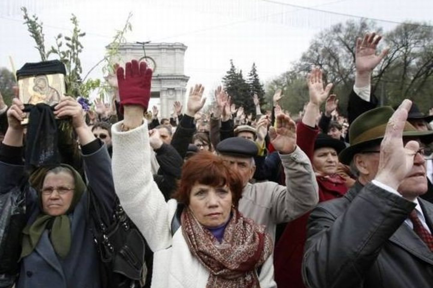 Moldovoje vykusių rinkimų rezultatai sukėlė tūžmingas protesto akcijas.