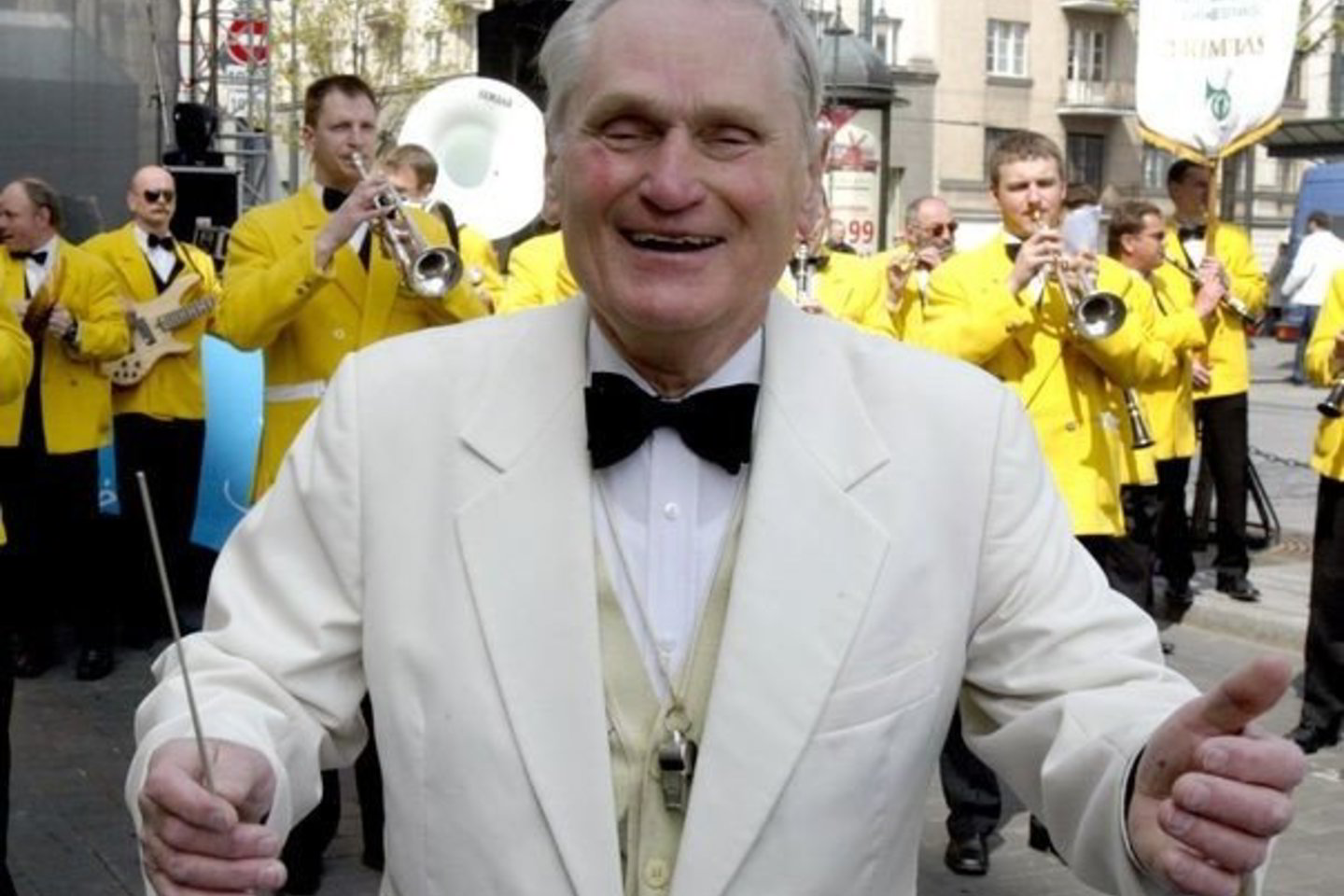 R.Balčiūnas mirė diriguodamas savo orkestrui.