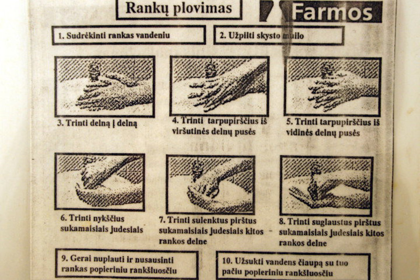 Spalinėmis galima užsikrėsti nuo jų turinčio žmogaus, todėl svarbu dažnai plauti rankas.