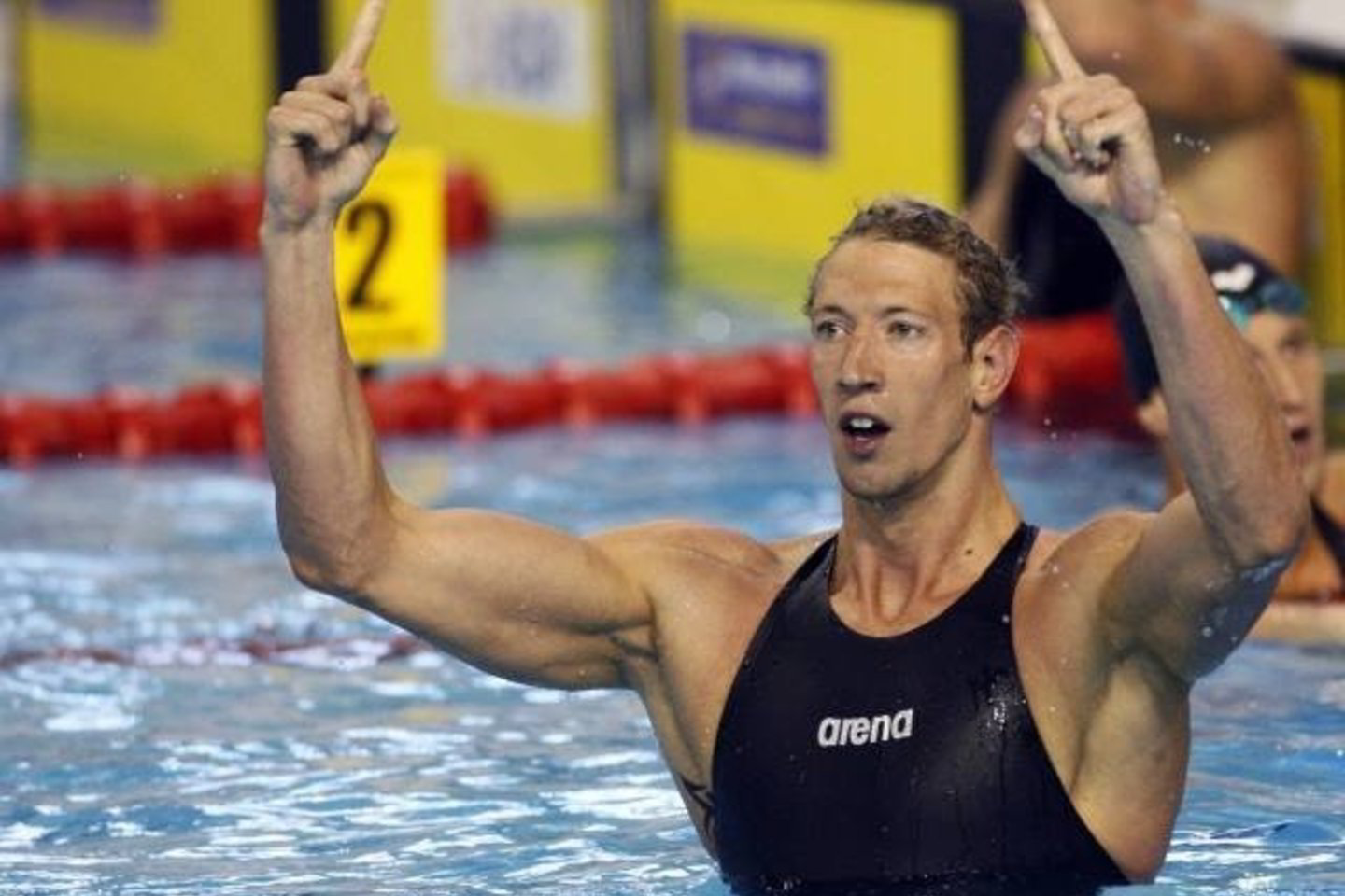 Prancūzijos sportininkais - pirmasis per visą plaukimo istoriją, kuriam šią distanciją pavyko nuplaukti greičiau nei per 47 sekundes.