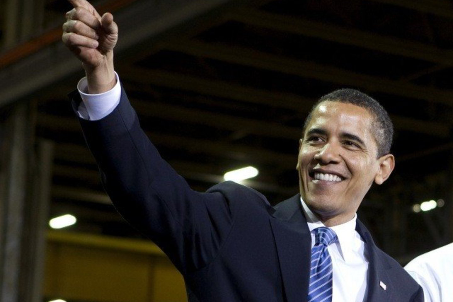 Amerikiečiai patenkinti savo naujuoju prezidentu B.Obama.