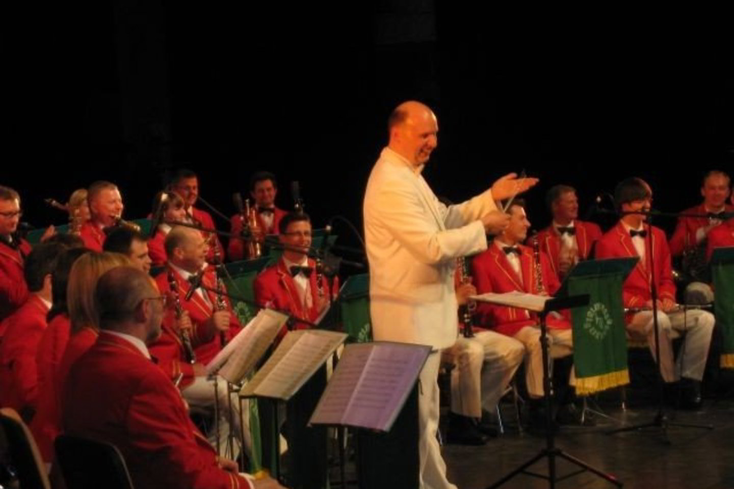 Koncerto metu orkestrui dirigavo Ugnius Vaiginis.