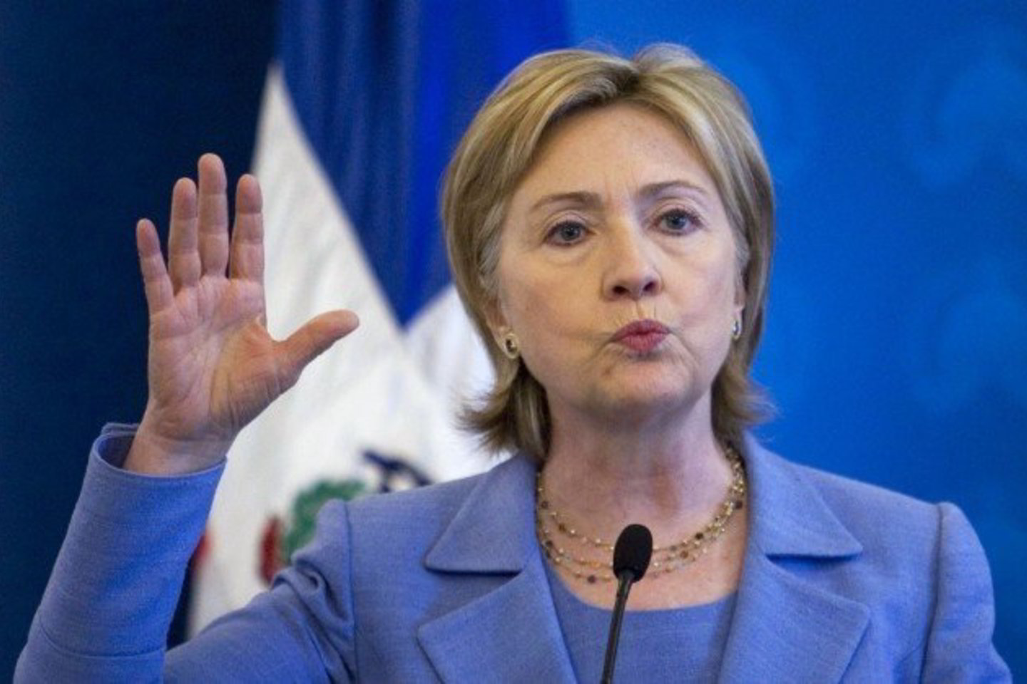 H.Clinton susitinka su Irako valdžios vyrais.