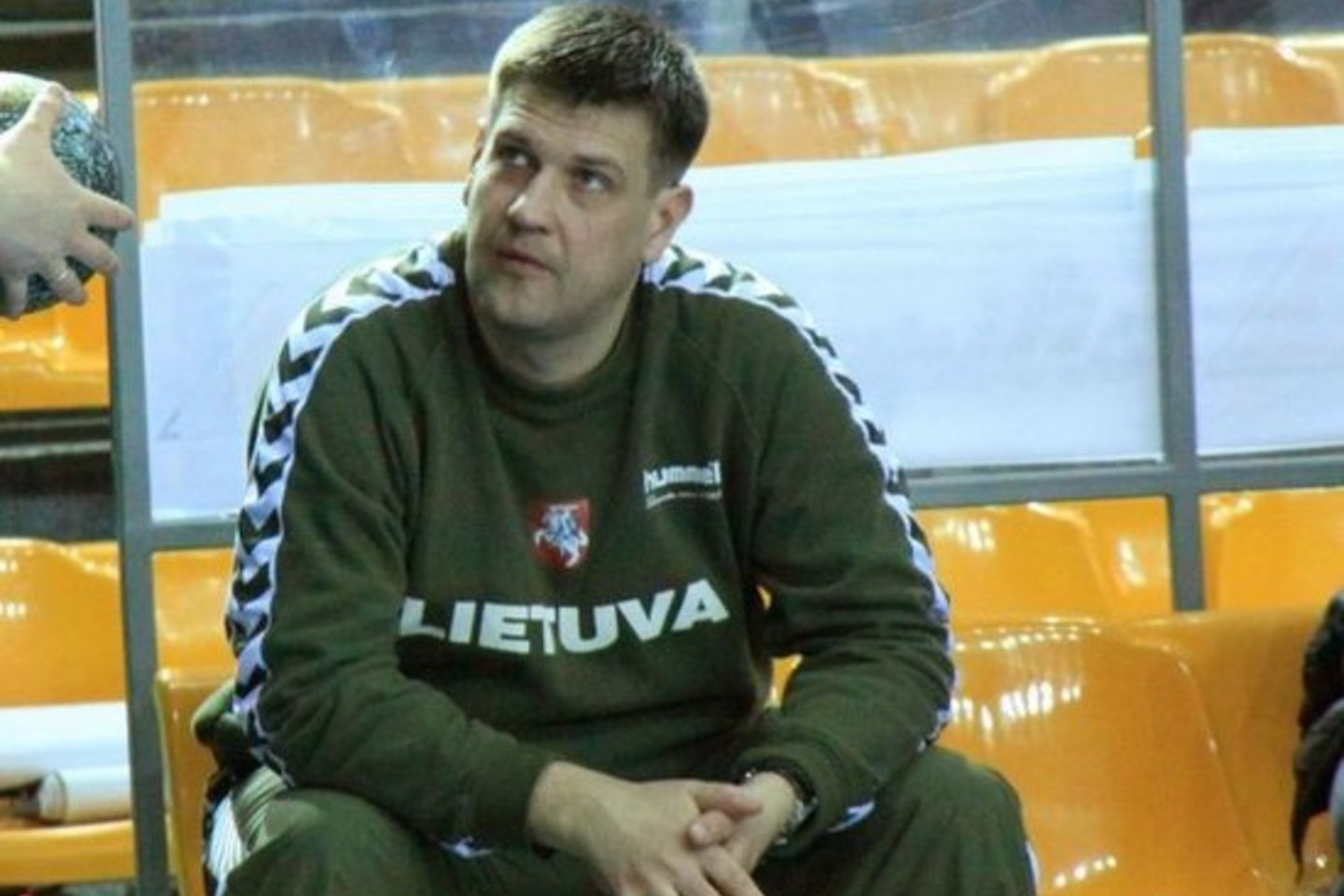 M.Astrausko treniruojama Lietuvos rankinio rinktinė varžyboms ruošiasi Kaune.