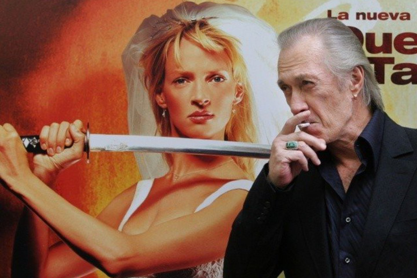 D.Carradine'as suvaidino Q.Tarantino filme „Nužudyti Bilą“.