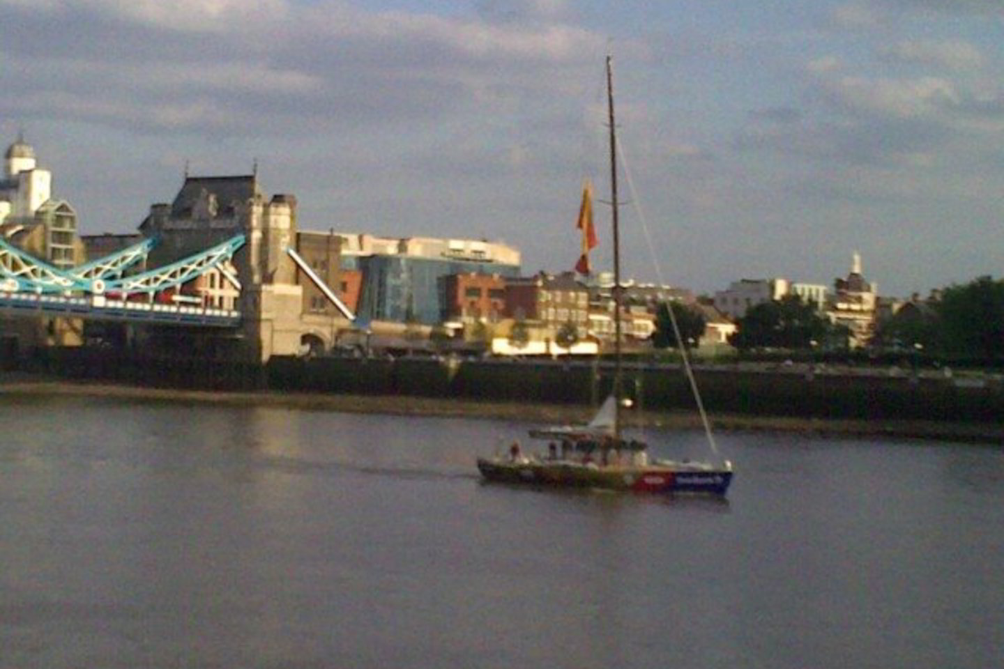 "Ambersail" įplaukė į Londoną.