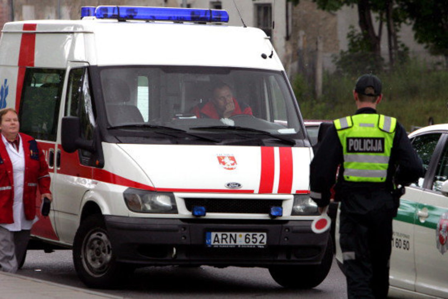 Po ginčo automobiliu partrenktas kaunietis išvežtas į ligoninę.