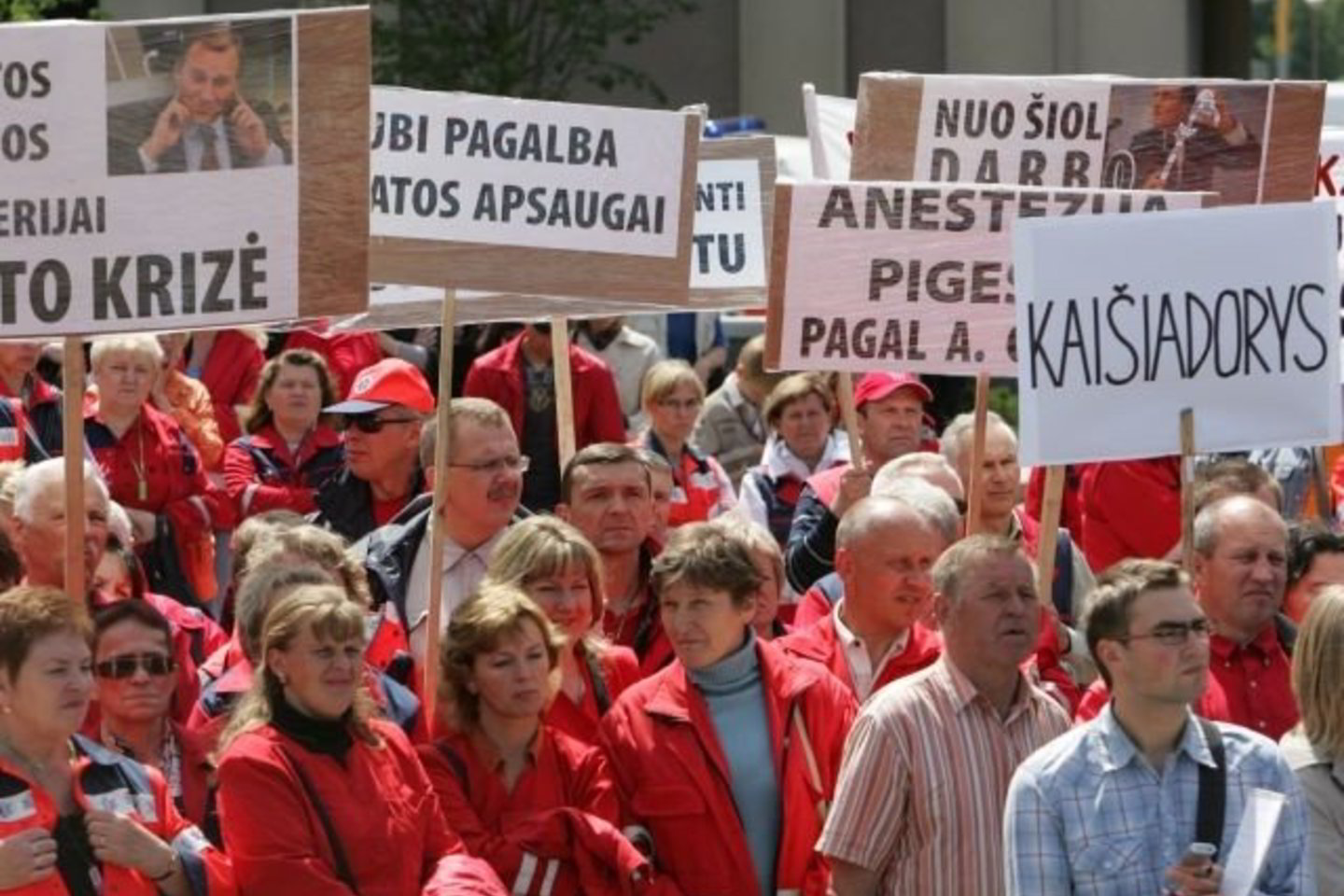 Medikai prie Seimo protestuos jau nebe pirmą kartą.