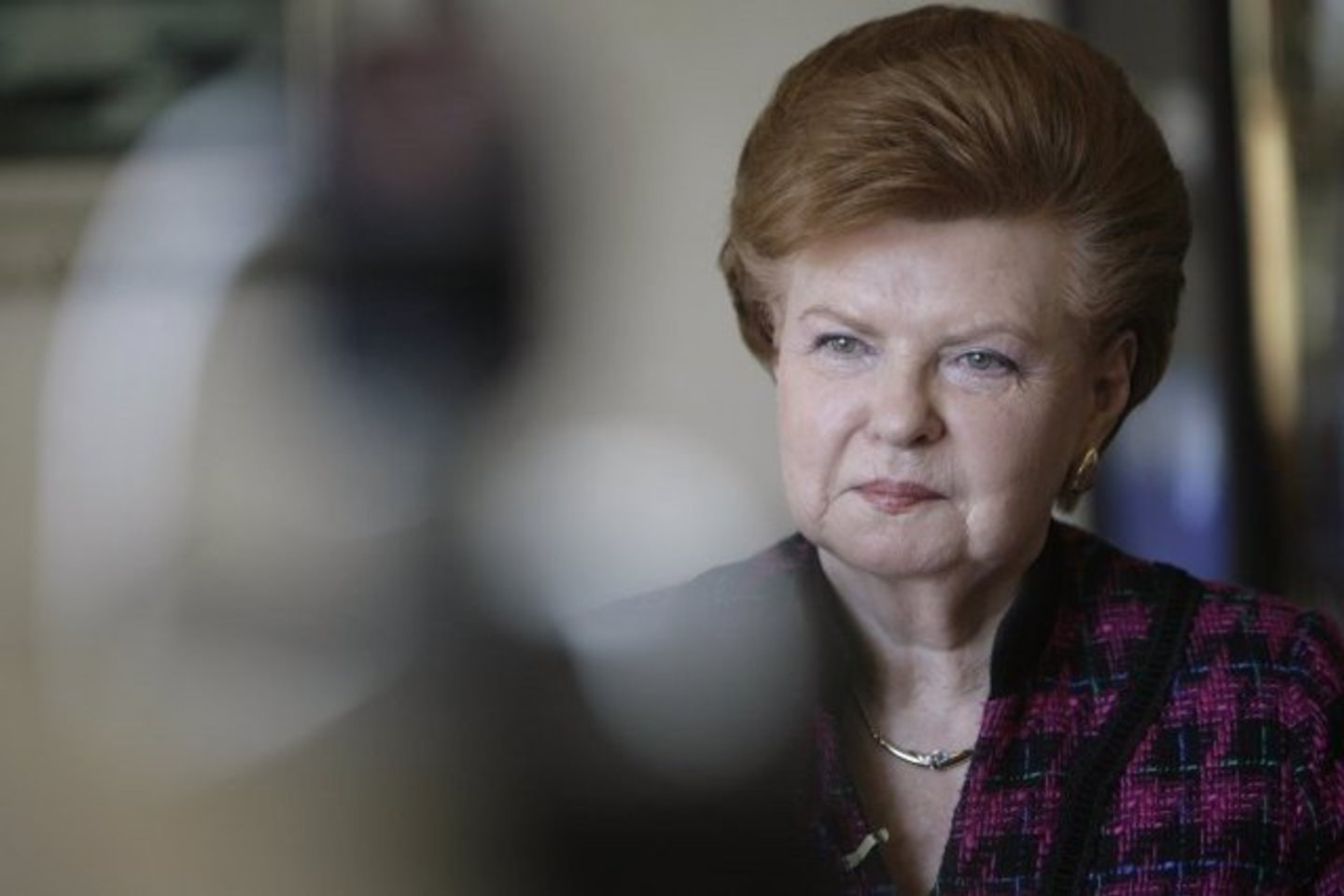 Buvusi Latvijos prezidentė V.Vykė-Freiberga negailėjo kritikos šalies politikams.