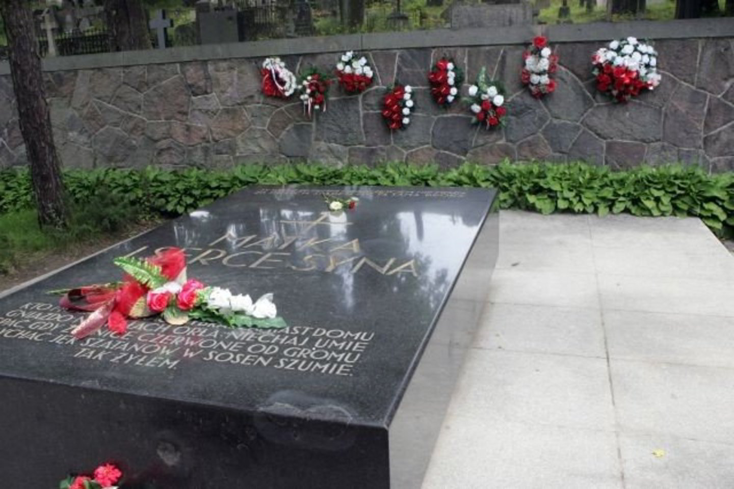 J.Pilsudckio kūnas yra palaidotas Krokuvos Vavelyje, o širdis - Vilniuje, Rasų kapinių panteone (nuotr.).