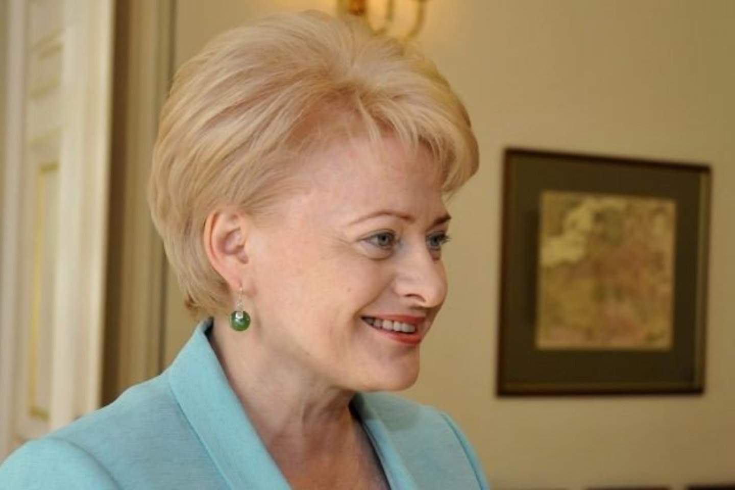 Išrinktoji prezidentė D.Grybauskaitė sekmadienį dalyvavo Prezidentūroje vykusiuose Nacionaliniuose maldos pusryčiuose.